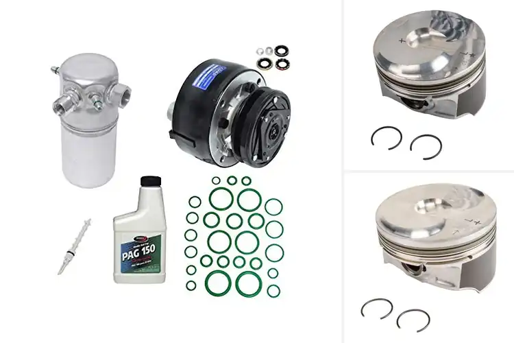 Detailed view of Best AC Pistons