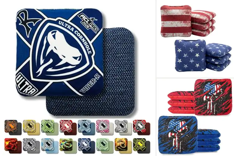 Detailed view of Best ACL Approved Cornhole Bags