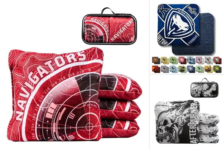 Detailed view of Best ACL Comp Approved Cornhole Bags