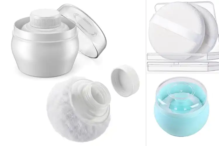 Detailed view of Best Baby After-Bath Powder Puffs