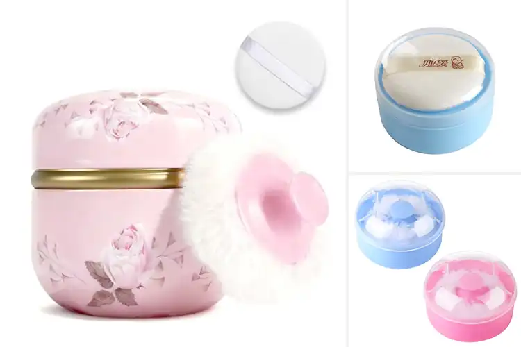 Detailed view of Best Baby Bath Powder Puffs