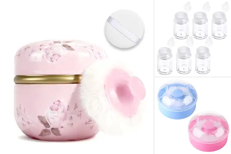 Detailed view of Best Baby Body Powder Containers