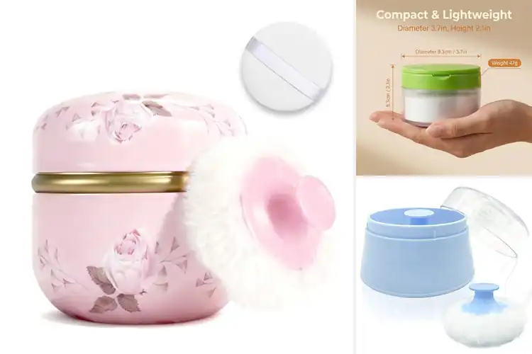 Detailed view of Best Baby Care Powder Containers
