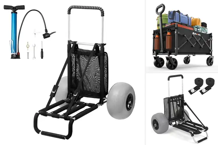 Detailed view of Best Beach Carts: Top 10 Picks for a Stress-Free Beach Day