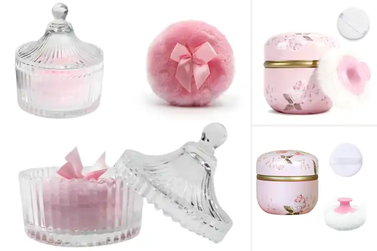 Detailed view of Best Body Powder Containers