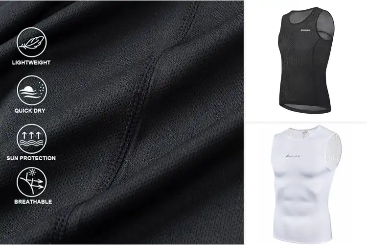 Detailed view of Best Breathable Armored Base Layer Shirts