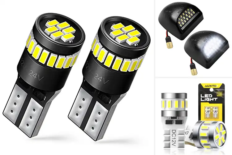 Detailed view of Best Bright LED License Plate Lights