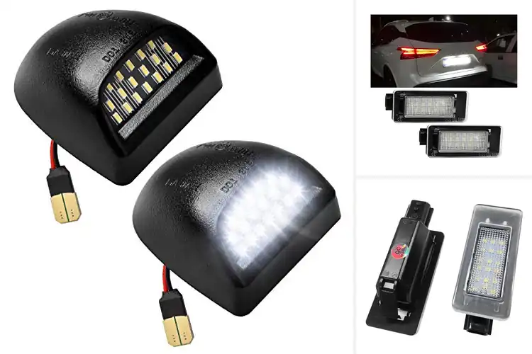 Detailed view of Best Car License Plate Lamps
