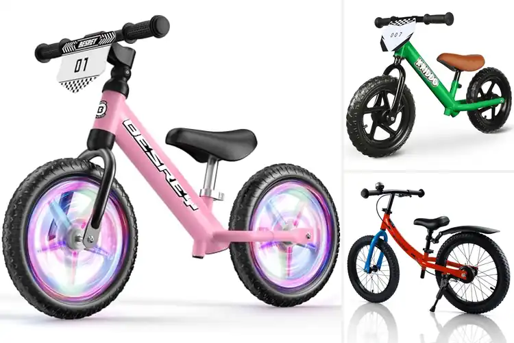 Detailed view of Best Carbon Steel Frame Balance Bike