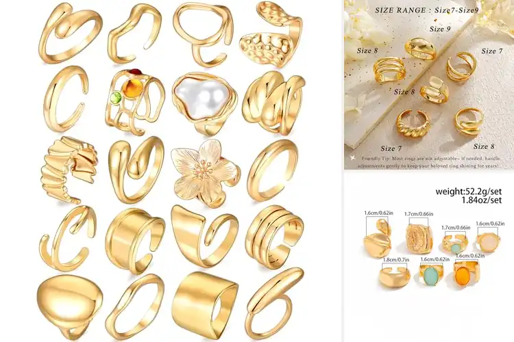 Detailed view of Best Chunky Rings