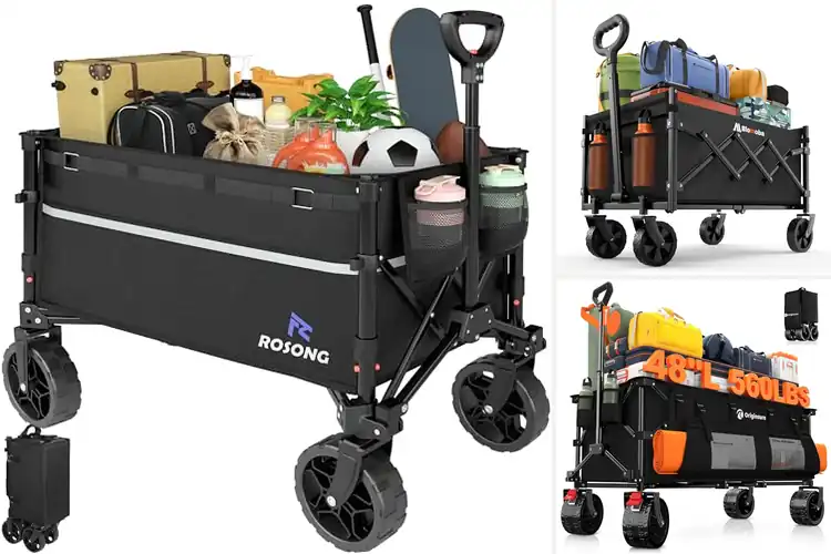 Detailed view of Best Collapsible Wagons: Top 10 Picks for Effortless Hauling