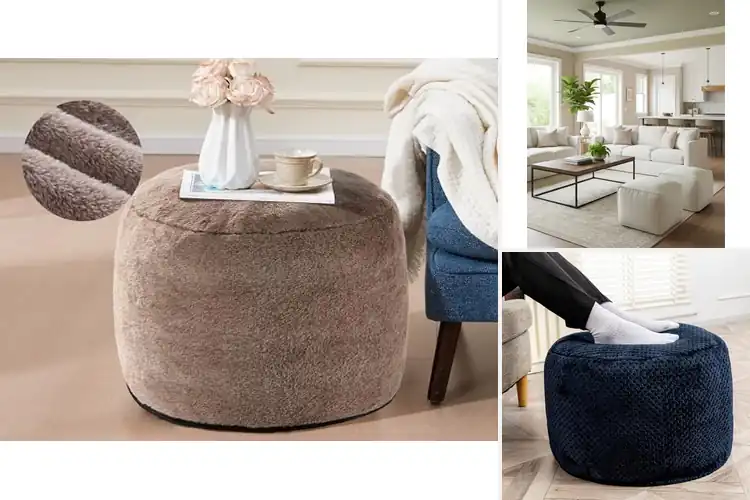 Detailed view of Best Comfortable Poufs: Top 10 Picks for Ultimate Relaxation