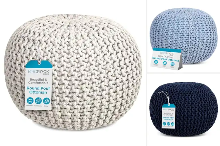 Detailed view of Best Compact Seating Poufs
