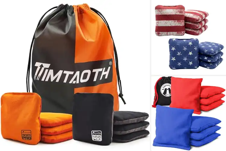 Detailed view of Best Competition Cornhole Bags