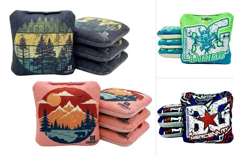 Detailed view of Best Controllable Cornhole Bags