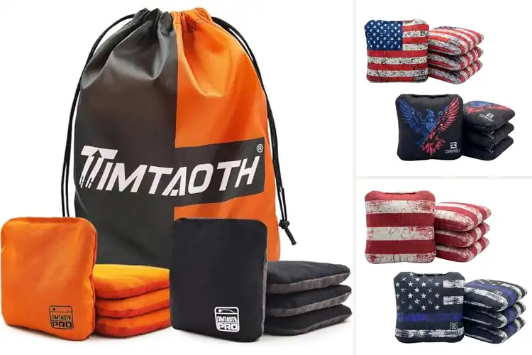 Detailed view of Best Cornhole Bags Competition