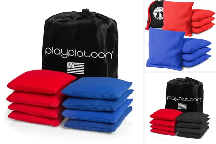 Detailed view of Best Cornhole Bags Premium