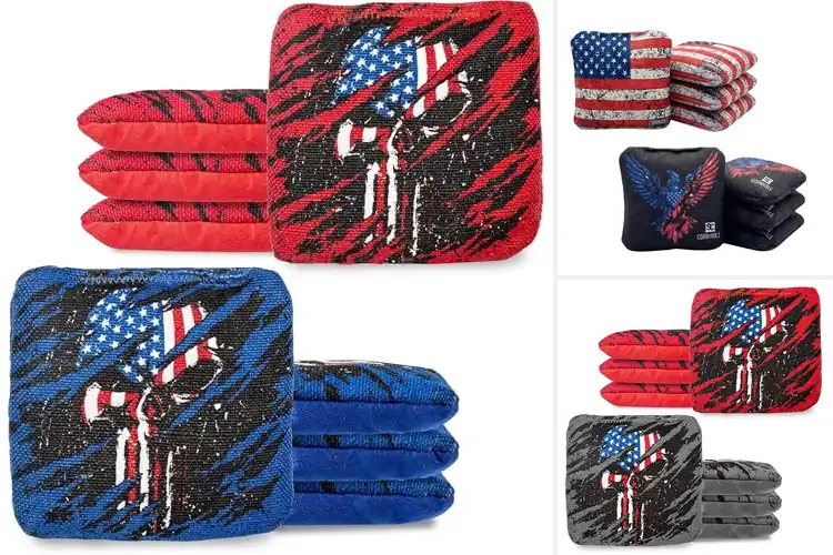 Detailed view of Best Cornhole Bags Pro League
