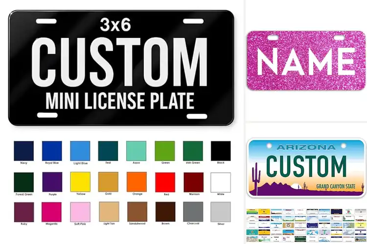 Detailed view of Best Customizable Plates For Kids Bikes