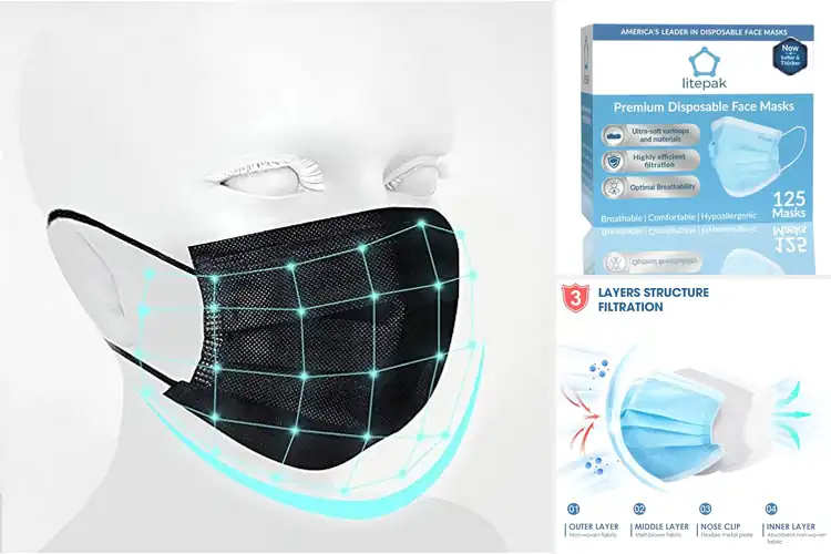 Detailed view of Best Disposable Masks