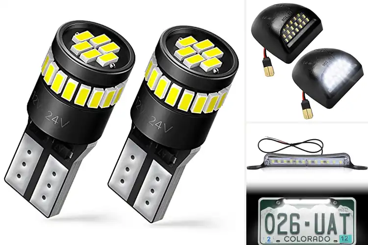 Detailed view of Best Durable LED License Plate Lights