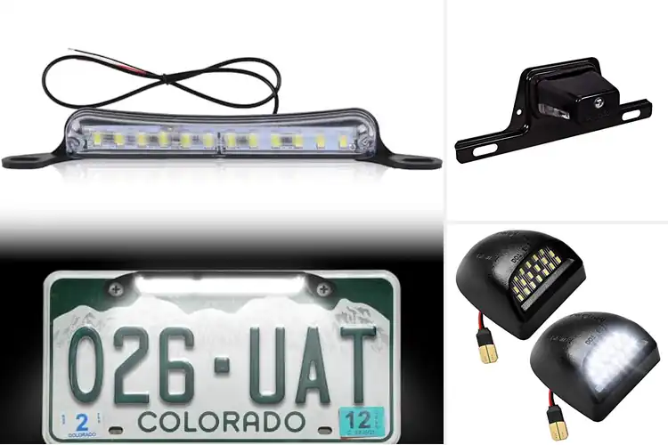 Detailed view of Best Durable License Plate Lights: See Clearly, Drive Safely