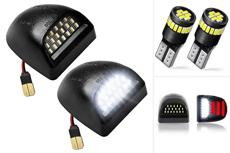 Detailed view of Best Easy Install LED License Plate Lights