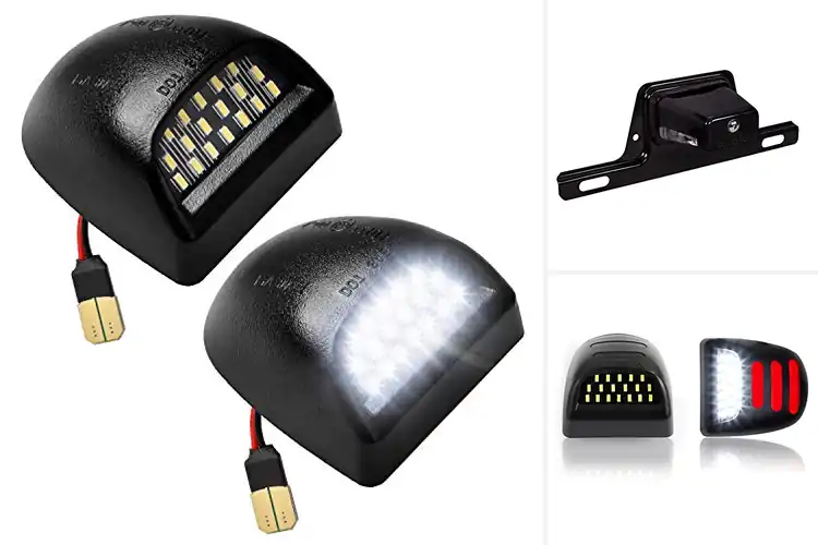 Detailed view of Best Easy Install License Plate Lights