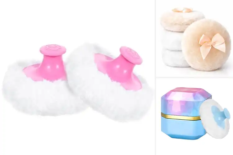 Detailed view of Best Ergonomic Powder Puff With Handle