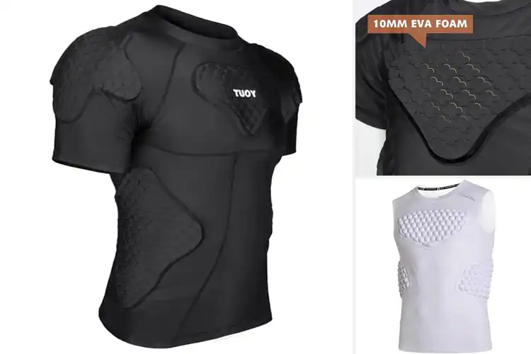 Detailed view of Best EVA Foam Padded Shirts