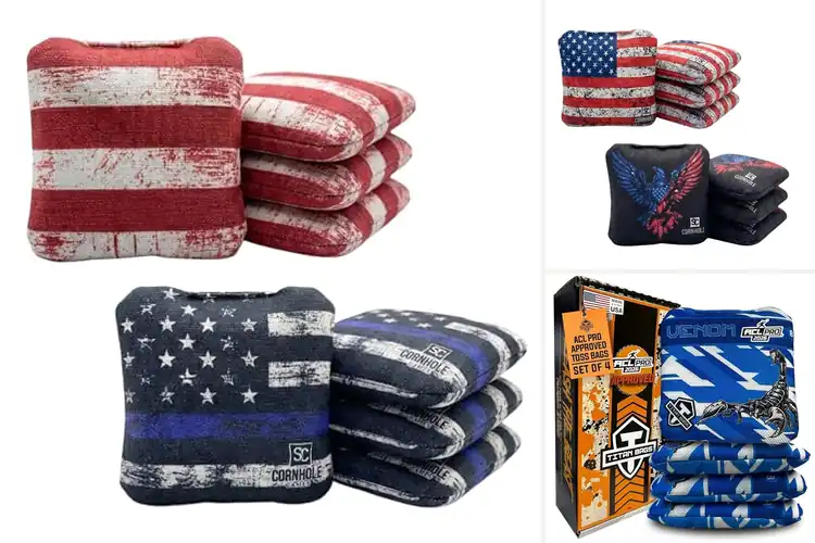 Detailed view of Best Fast Action Cornhole Bags