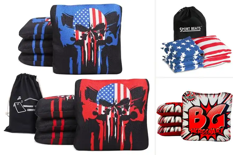 Detailed view of Best Fast Hole-Seeking Cornhole Bags