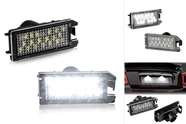 Detailed view of Best Fiat 500 License Plate Light Compatibility