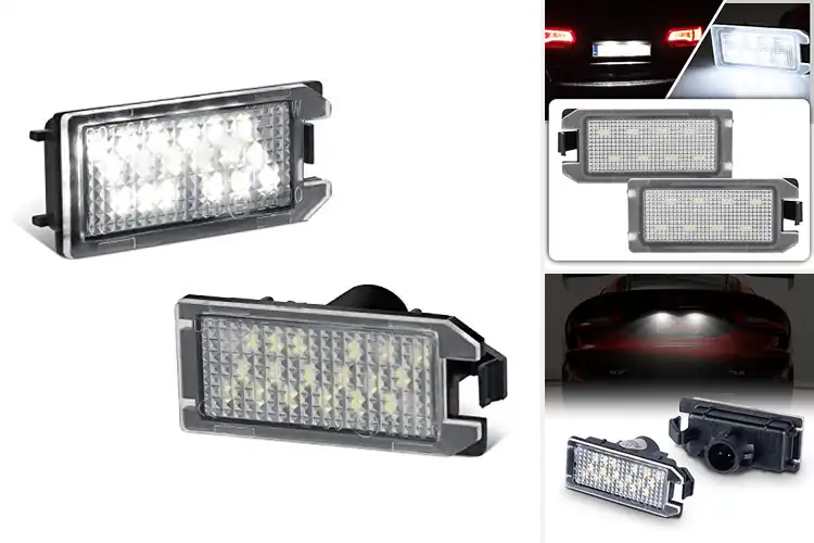 Detailed view of Best Fiat Plate Lights
