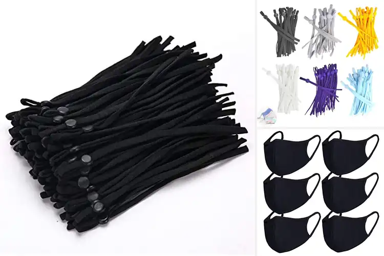 Detailed view of Best Fitting Face Masks With Elastic Earloops