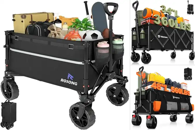 Detailed view of Best Foldable Wagons: Top 10 Picks for Easy Hauling Anywhere