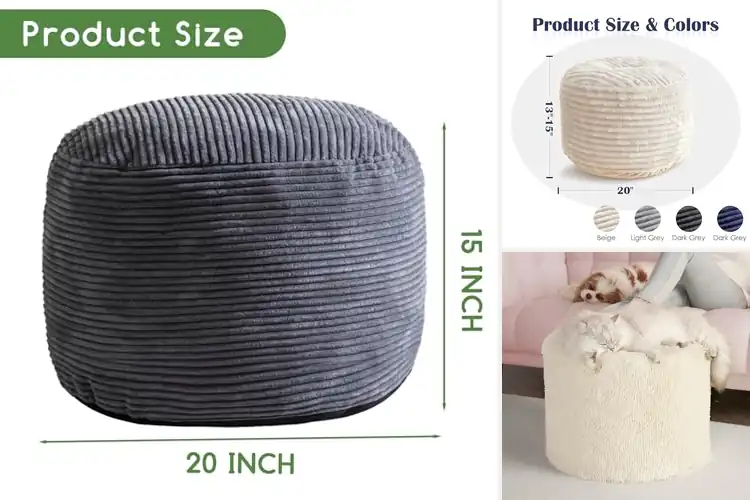 Detailed view of Best Foot Ottomans