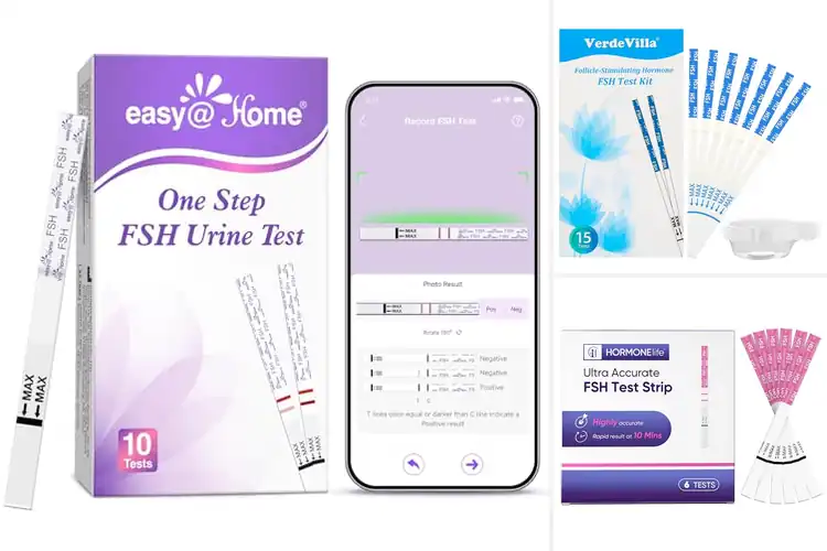 Detailed view of Best FSH Test Strips