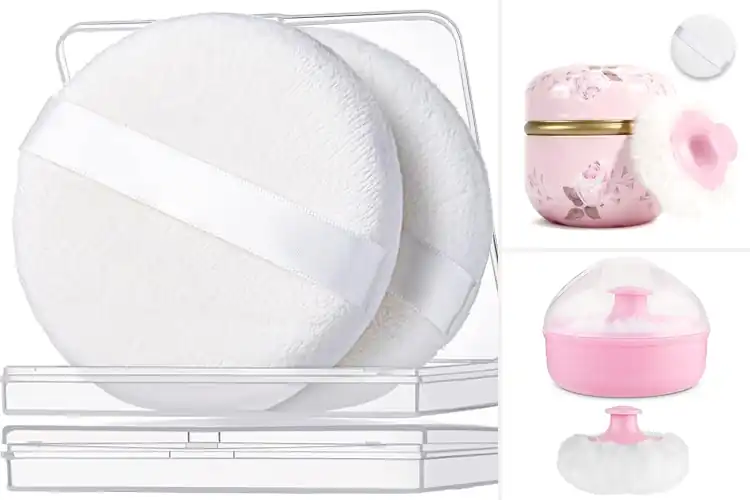Detailed view of Best Gentle Puff For Baby Powder