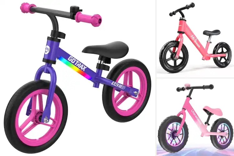 Detailed view of Best Girls Balance Bikes