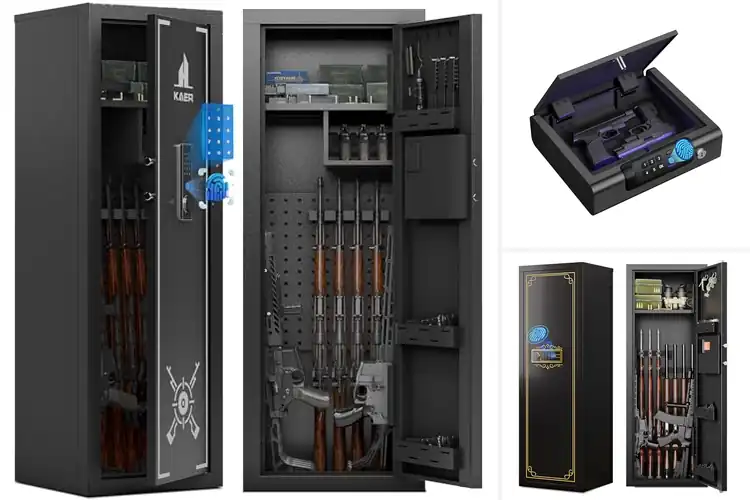 Detailed view of Best Gun Safes: Top-Rated Options to Secure Your Firearms