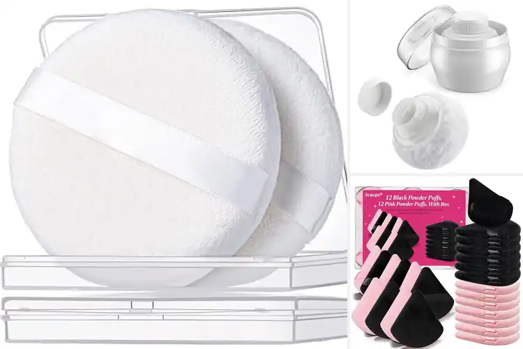 Detailed view of Best Handheld Powder Puffs for a Flawless Finish