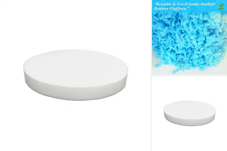 Detailed view of Best High Density Foam Support Pouf
