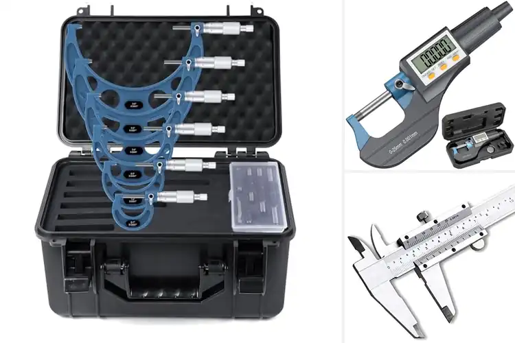 Detailed view of Best High Precision Micrometers