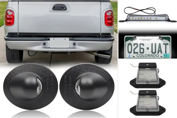 Detailed view of Best IP67 Waterproof License Plate Light Housing