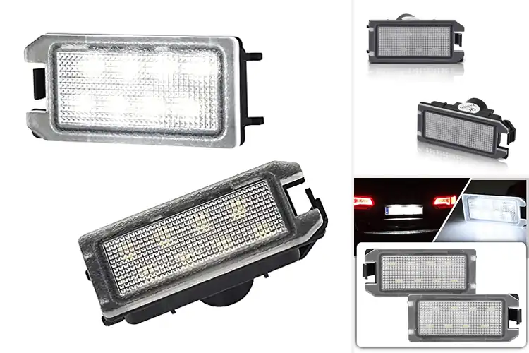 Detailed view of Best Jeep Grand Cherokee License Plate Lights