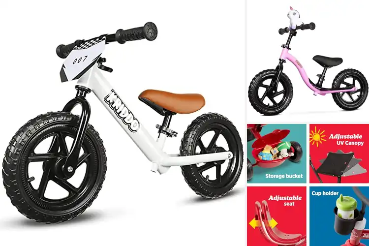 Detailed view of Best Kids Push Bicycles