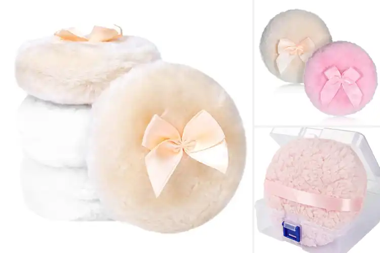 Detailed view of Best Large Fluffy Powder Puffs