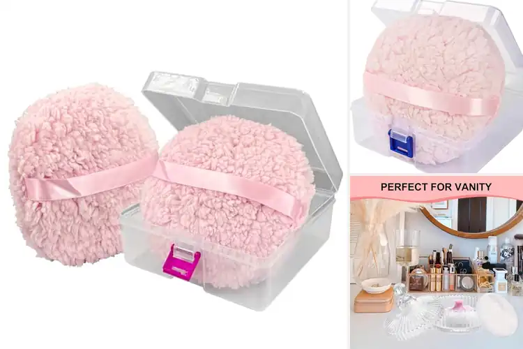 Detailed view of Best Large Powder Puff Boxes