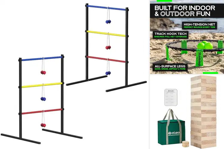 Detailed view of Best Lawn Games Equipment